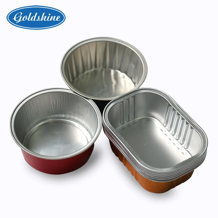 Small Size Aluminum Foil Cake Container Shallow Round Pan Cakes Buy