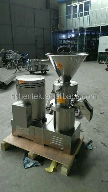 Automatic Almond Cocoa Roaster Rose Jam Grinder Pistachio Seseme Paste Grinding Peanuts Butter Making Machine Production Line