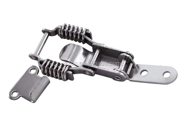 Tool Box Stainless Steel Spring Loaded Toggle Latch,Adjustable Metal