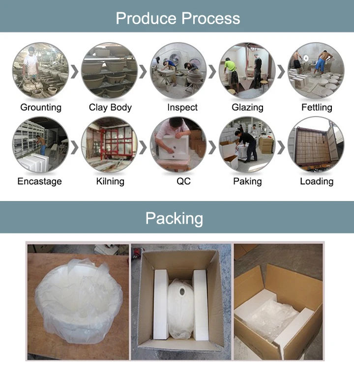 Sanitary Ware Bathroom Ceramic Wash Hand Pedestal Basin From Chaozhou Factory PB201