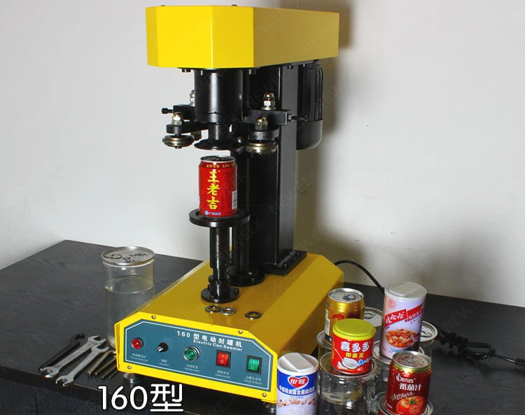 hand can seamer manual can sealer