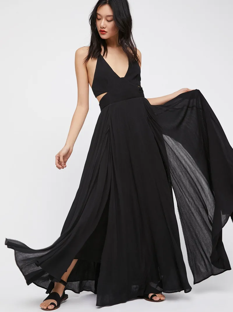 Woman Dress Summer 2019 Sleeveless Maxi Sexy Casual Dresses Women Lady