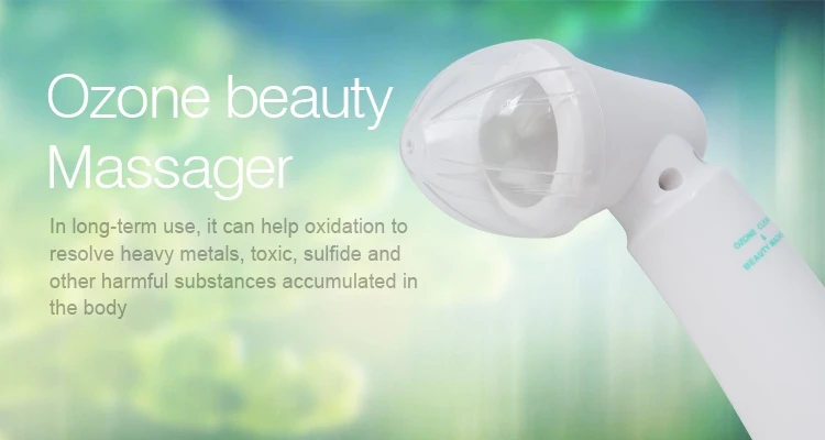Mini O3 ozone Therapy Machine Facial Massager Beauty Therapy Equipment for skin tightening