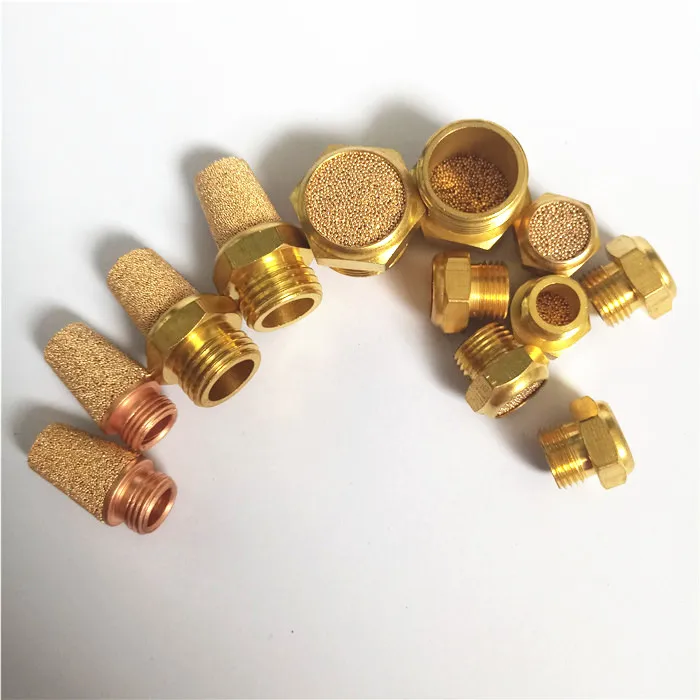 
Sintered Brass Bronze Pneumatic Air Silencer filter 
