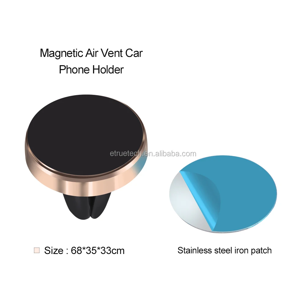 Universal Air Vent Magnetic Car Mobile Phone Holder for Car; Magnetic Car Mount Phone Holder for Cell Phone Holder Stand