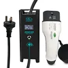 Portable EV Charging Mode 2 Type 2 family charging station evse leaf level 2 charger With CE TUV AU plug