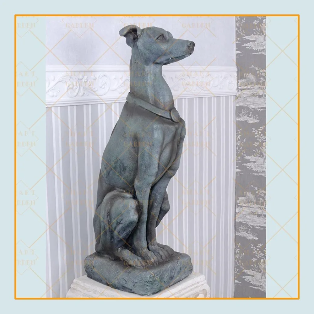 old navy dog statue