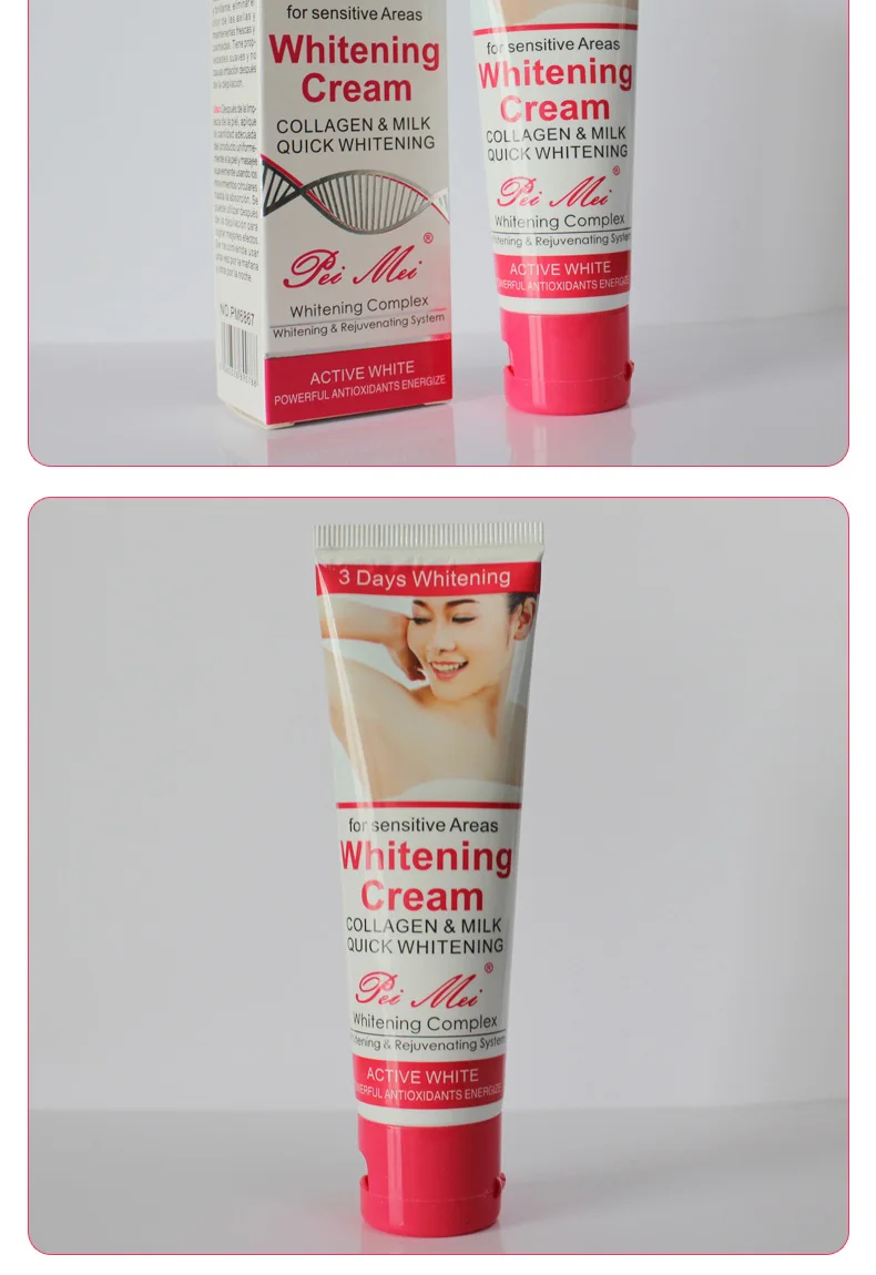 Pei Mei Women Body Underarm Care Best Skin Whitening Cream For Armpit