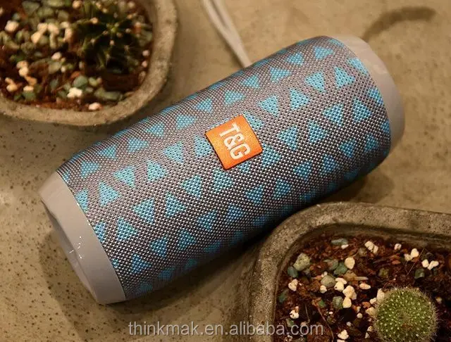 Hot Selling TG117 Fabric Speaker Brilliant Quality Sound Double Horn Multifunction HiFi Portable Wireless Speaker - ANKUX.COM