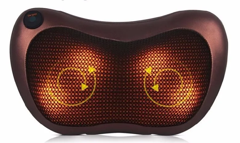 Car massaeg pillow shiatsu massage pillow with heat