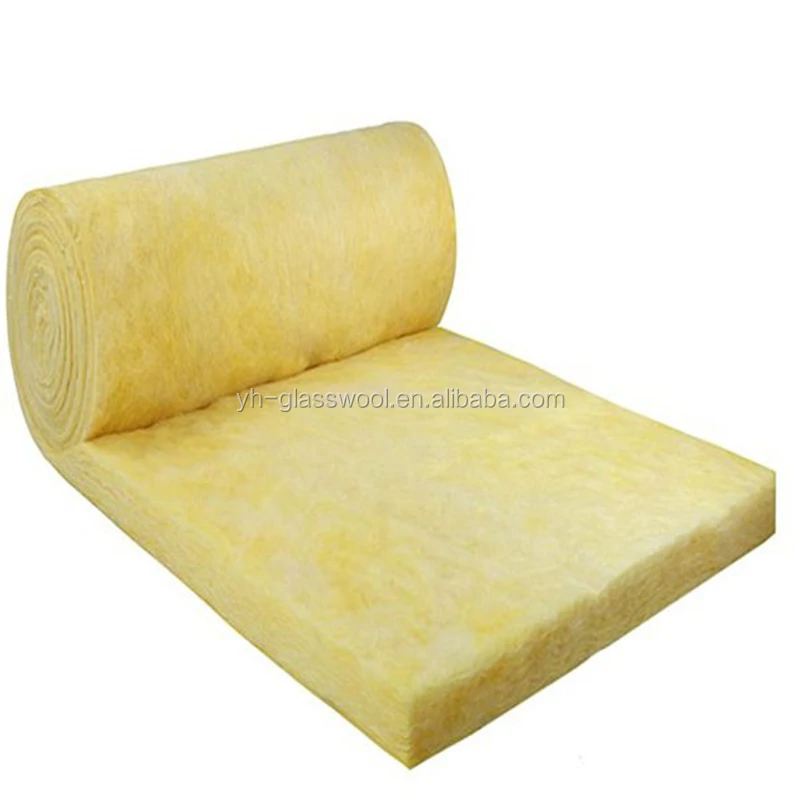 Highperformance Glass Wool Roll Glass Wool With One Side Aluminum Foil