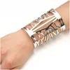 Wide open gold cuff bracelet jewelry bracelets bangle for women Luxury brand united nations costumes