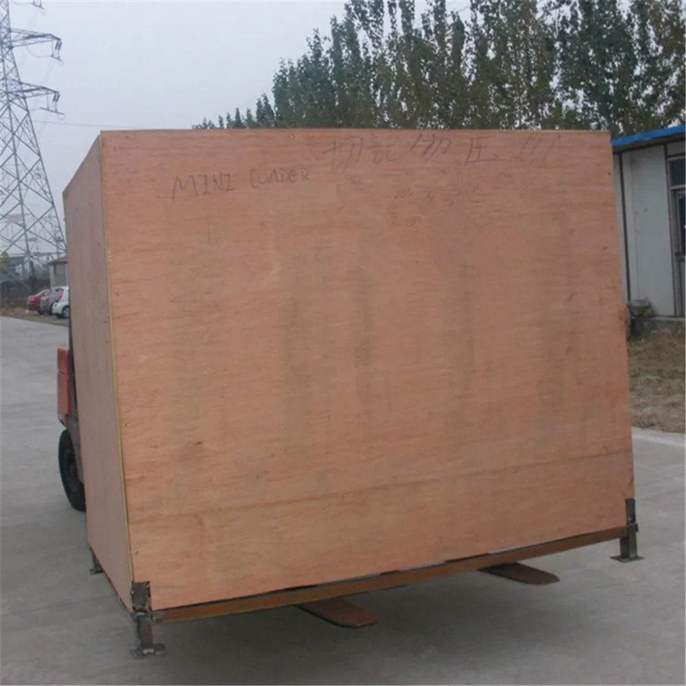 Hysoon wheel mini skid steer loader packing cover.JPG