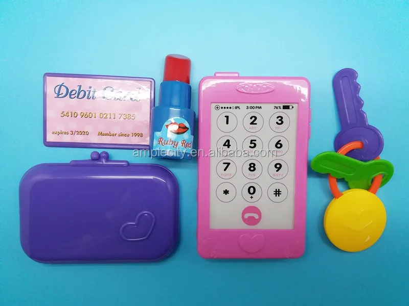 purple toy phone