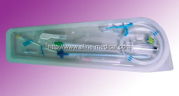 CE ISO Approved Disposable Single/Double/Triple Dialysis Catheter