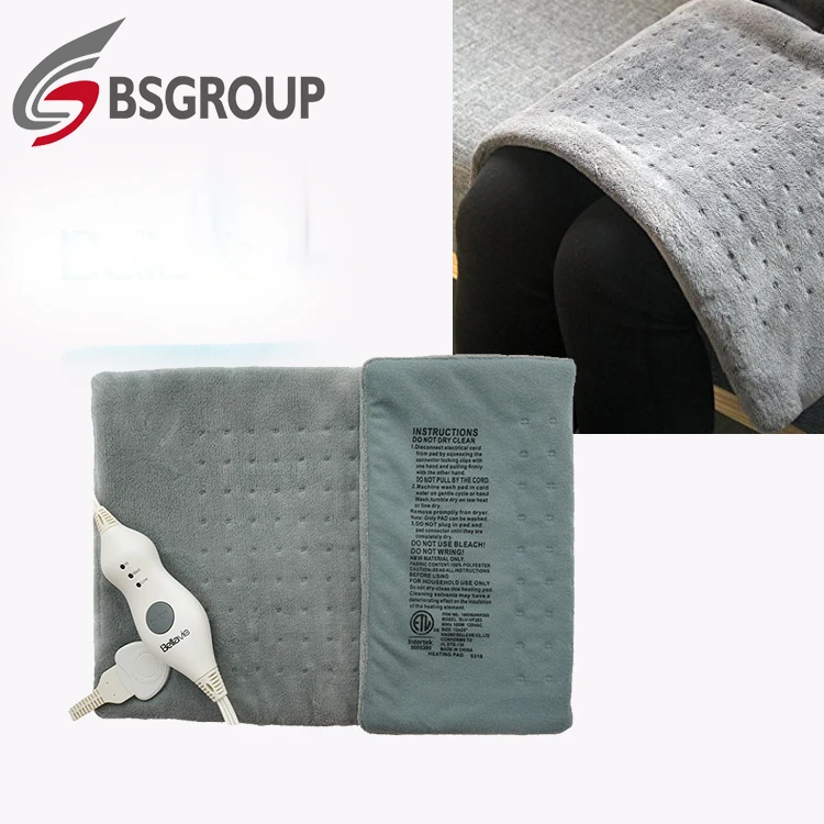 Etl Rohs Leg Back Electric Heating Warmer Pad Buy Leg Heating Pad,Electric Heated Back Warmer