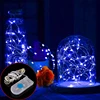 Wholesale 2m 20 LED SMD 0603 IP65 Waterproof Silver Color Copper Wire String Light Festival Lamp / Decoration Light Strip