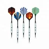 15 Pack Soft Tip Darts 17 Grams with Aluminum Shafts and 5 Style Flights + Extra 60 Pcs Dart Tips