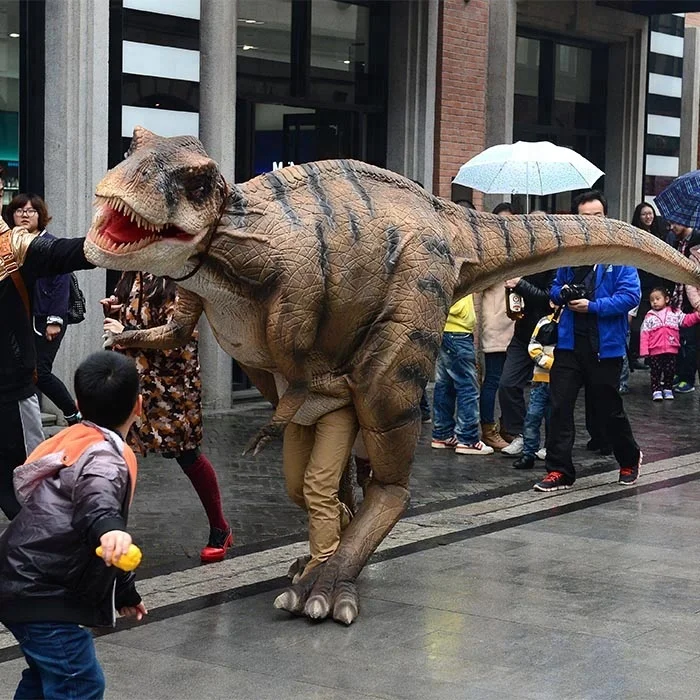 lifelike dinosaur suit