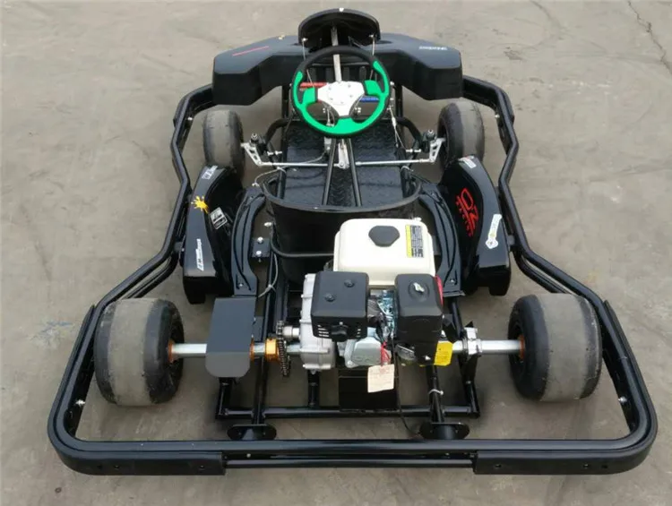 Commercial Funfair Ride Adult Racing Games Electric 2 Seater Go Kart