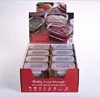 New Package small glass rectangle containers for glass baby food box mini glass container