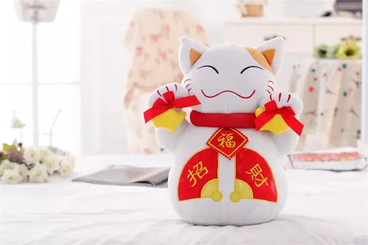 fortune cat plush