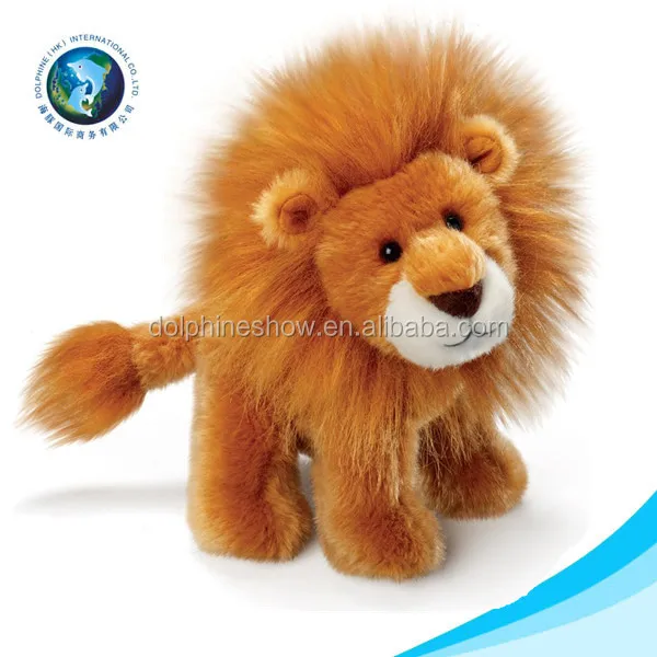 lion valentine plush