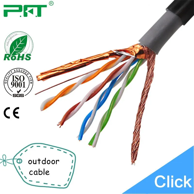 8 Number Of Conductors And Cat 5e Type Outdoor Ftp Cable