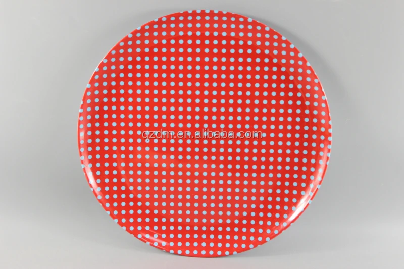 Factory supply good quality jubilant food plate dot print