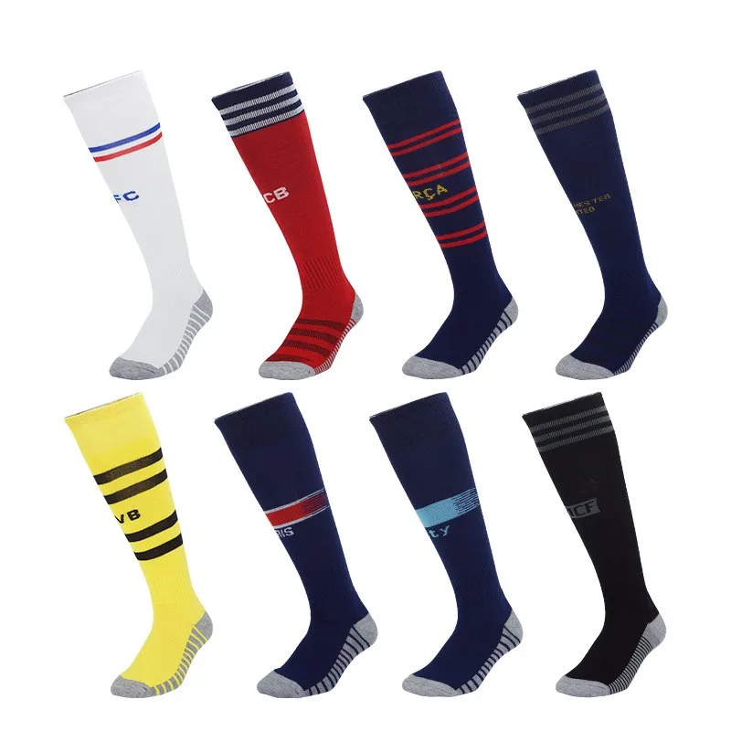 Wholesale Football Thigh High Socks Custom Soccer Football Socks Anti ...