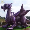 2019 giant Violet inflatable flying dragon cartoon for sale,inflatable giant dragon