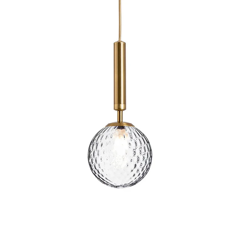 Latest design rain drop mini hanging round led glass balls chandelier