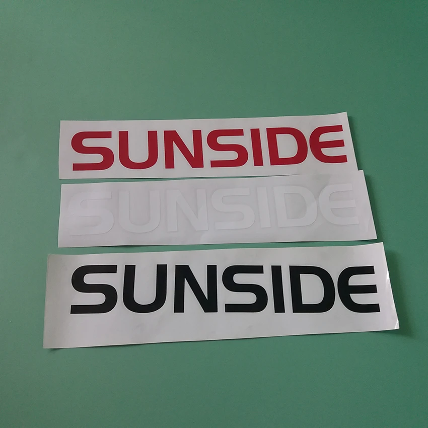 Die cut lettering 1