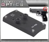 Vector Optics SIG P226 Mini Red Dot Sight Pistol Handgun Rear Sight Dovetail Plate Base Replace Mount