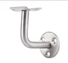 High quality Welding Stainless Steel 304 Tube Fitting Wall Mount Handrail Bracket For Window Building Hotel Use