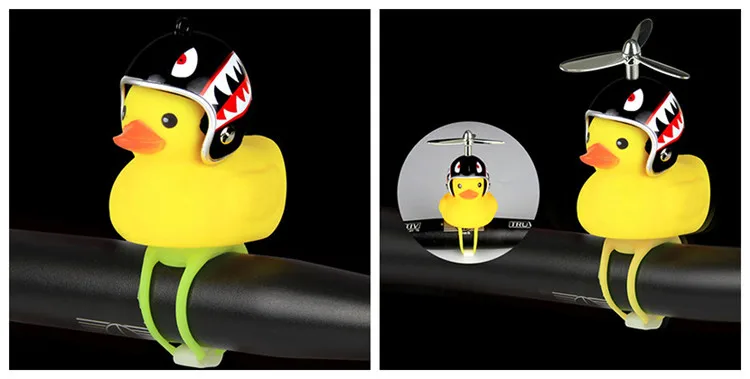 duck bicycle bell & head lights