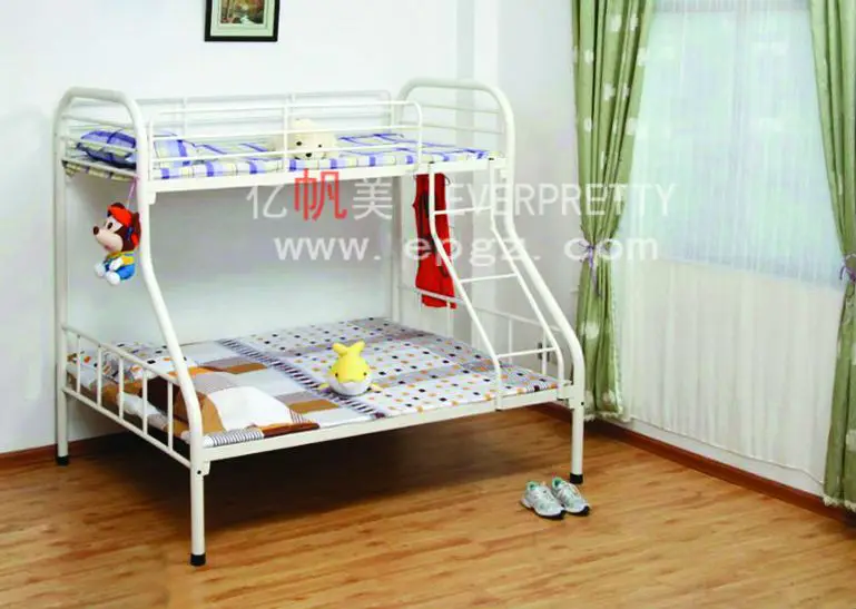 double bed with baby cot