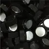 28/400 Screw bottle cap black cap with aluminum liner PP cap