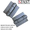 BRIGHT M.S. FIX PIN HEAVY DUTY WELDING HINGES