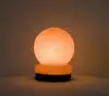 natural ionizer salt lamp globe shape