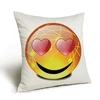 Funny emoji pillow custom printed sofa decor cushion pillow