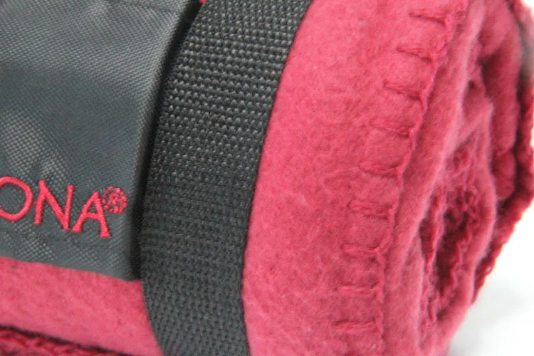 Solid Whip Stitch Thick Fleece Heavy Polar Throw Fleece Blanket In Rolls/roll Up Fleece Blanket