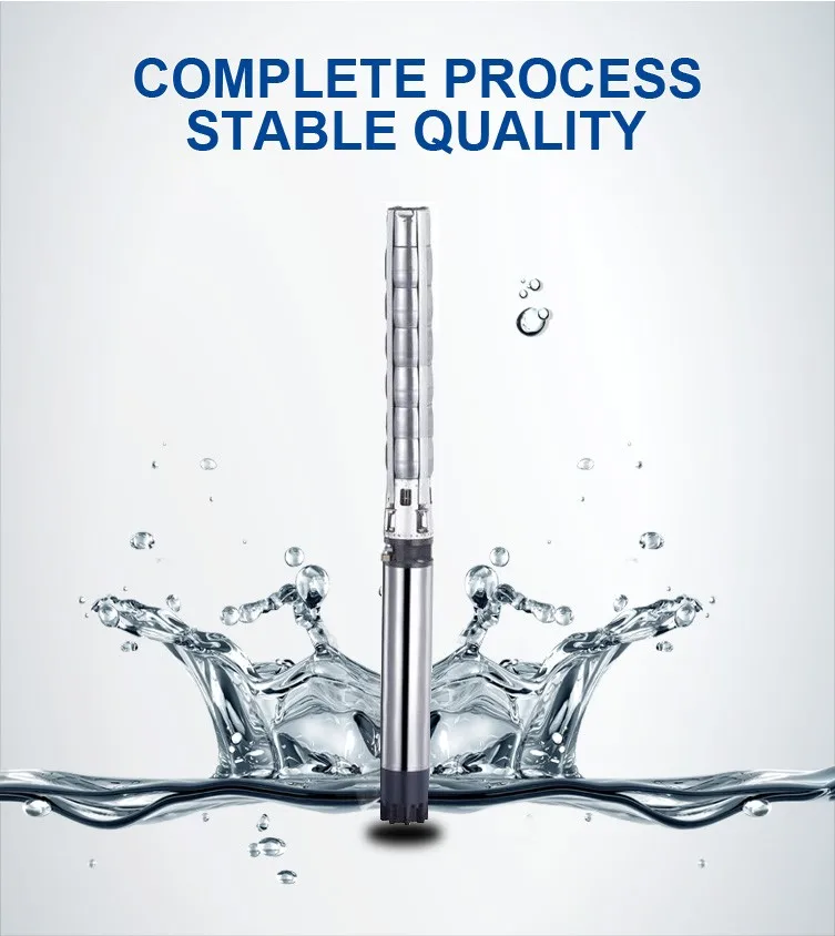 Underground Water Pump Stainless Steel 4hp Stainless Steel Submersible