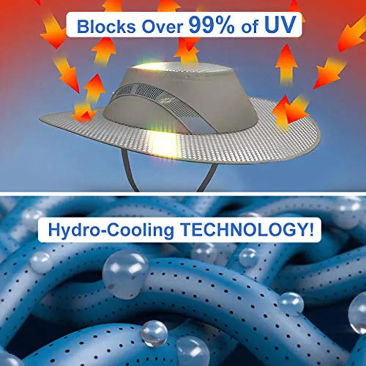 Evaporative Cooling Bucket Arctic Hat Beige Uv Protection Ice Cap Buy Arctic Hat,Cooling