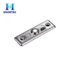 Stainless steel push button for automatic door operator