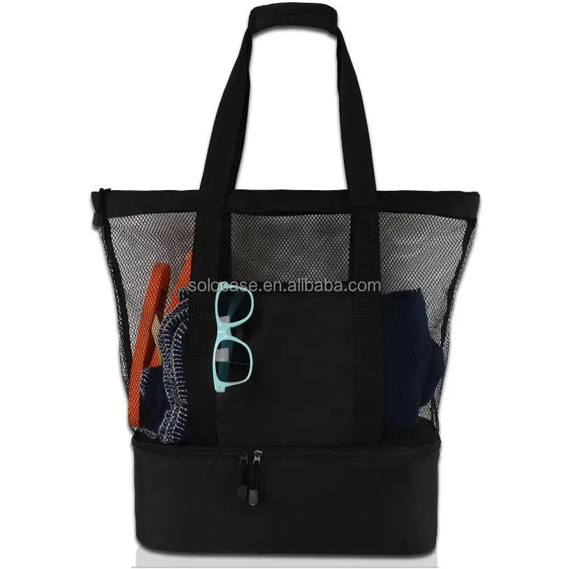 Extra Large Mesh Beach and Pool Tote Bag