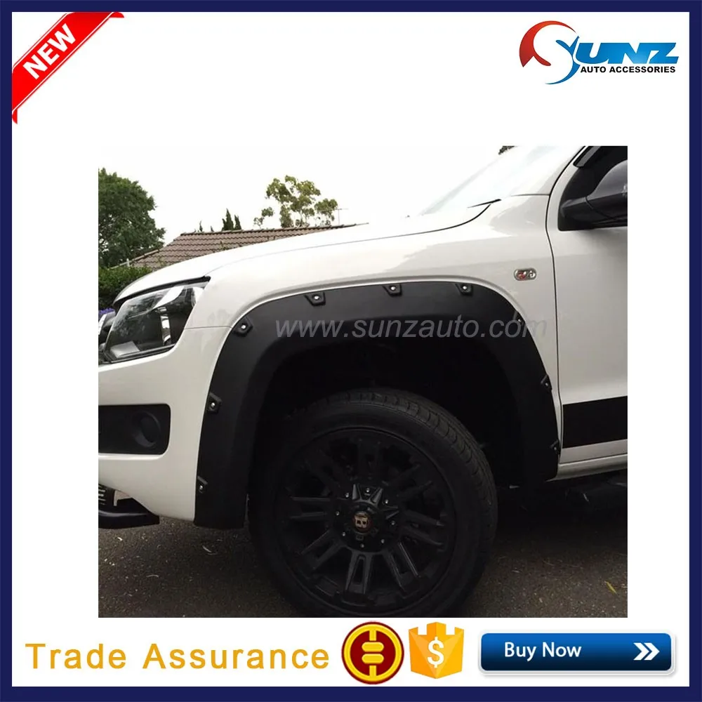 Ycsunz Amarok Fender Flares For Matt Black Mug Flaps For Amarok 2009