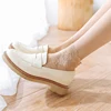 China Socks Factory ladies high heel shoes flats Sneaker Antiskid lace custom women ankle socks