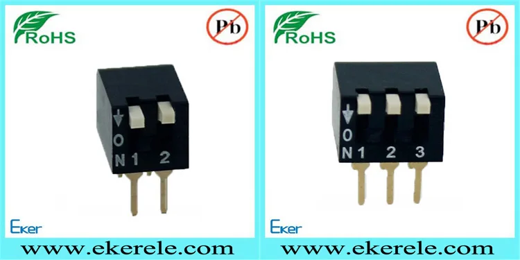 8 Position 16 PIN SMD DIP Switch Piano