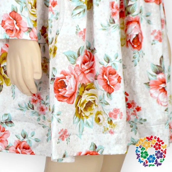 flower design frock